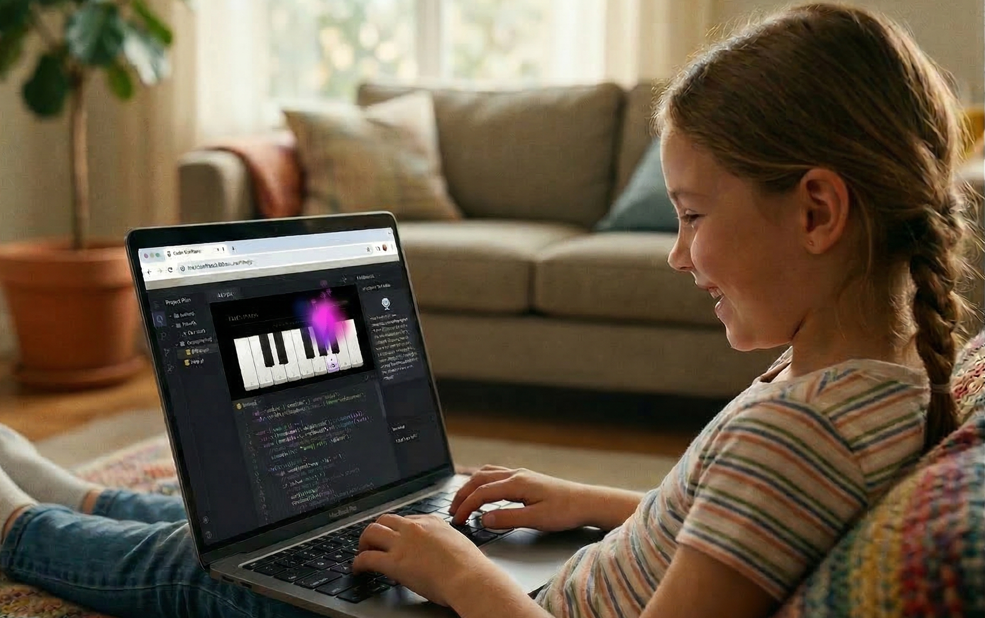 Turn screen time into building time.